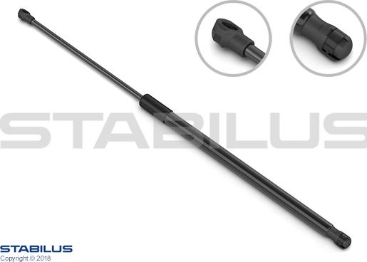 STABILUS 017998 - Gas Spring, bonnet car-mod.net