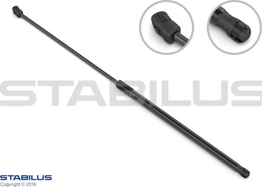 STABILUS 831040 - Gas Spring, boot, cargo area car-mod.net