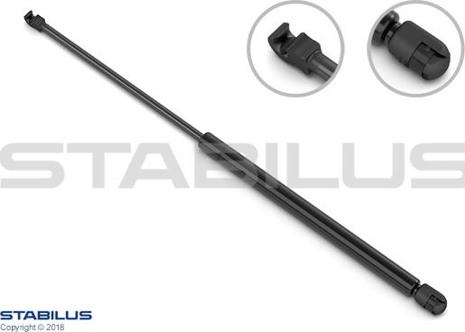 STABILUS 0872NC - Gas Spring, boot, cargo area car-mod.net