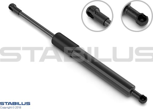 STABILUS 264135 - Gas Spring, boot, cargo area car-mod.net
