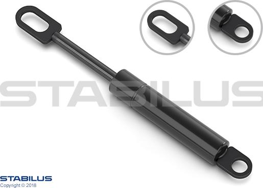 STABILUS 745618 - Gas Spring, pop-up headlight car-mod.net