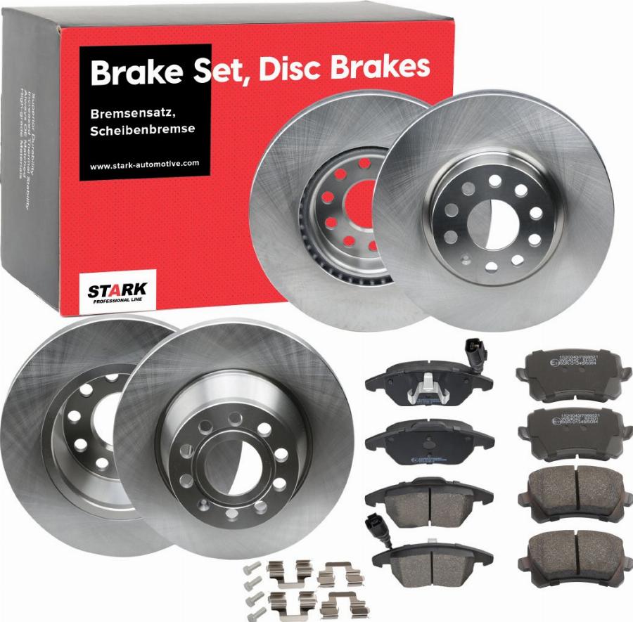 Stark SKBK-10990499 - Brake Set, disc brakes car-mod.net