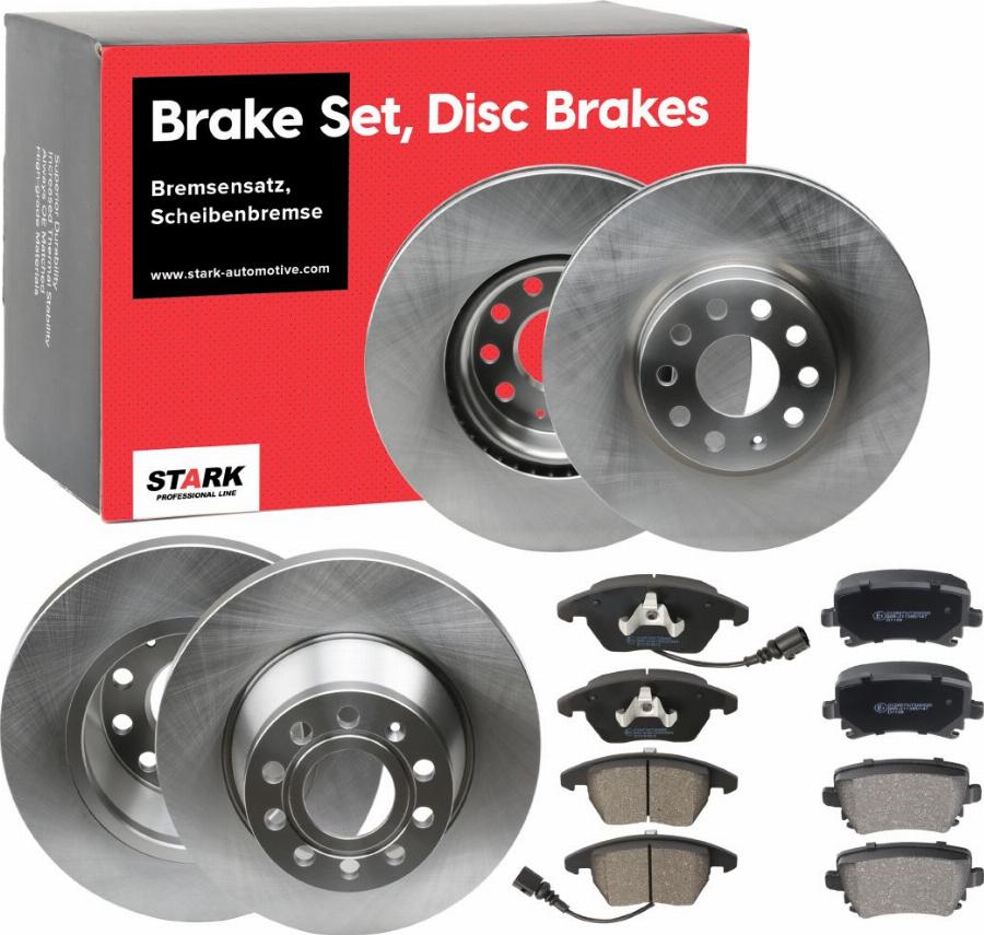 Stark SKBK-10990497 - Brake Set, disc brakes car-mod.net