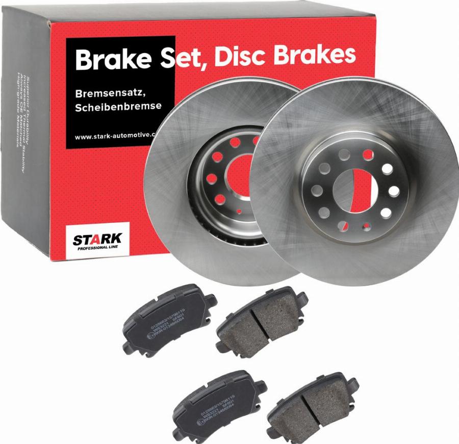 Stark SKBK-10991460 - Brake Set, disc brakes car-mod.net