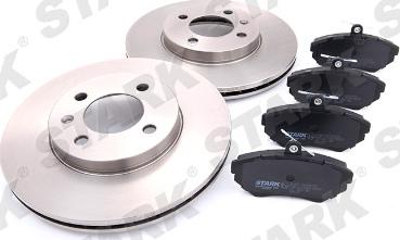 Stark SKBK-1090096 - Brake Set, disc brakes car-mod.net