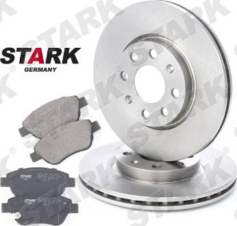 Stark SKBK-1090044 - Brake Set, disc brakes car-mod.net