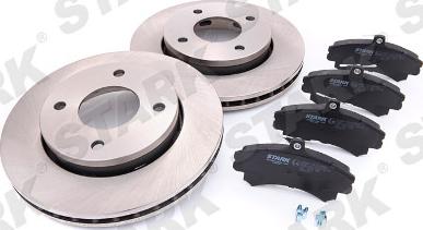 Stark SKBK-1090054 - Brake Set, disc brakes car-mod.net