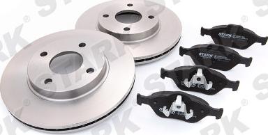 Stark SKBK-1090056 - Brake Set, disc brakes car-mod.net