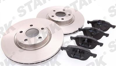 Stark SKBK-1090061 - Brake Set, disc brakes car-mod.net