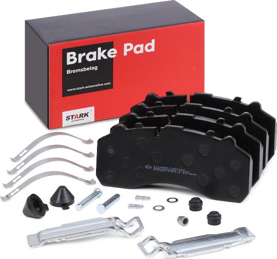 Stark SKBP-0011312 - Brake Pad Set, disc brake car-mod.net