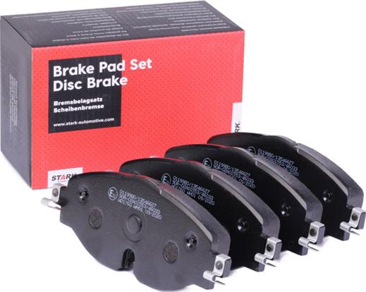 Stark SKBP-0011753 - Brake Pad Set, disc brake car-mod.net