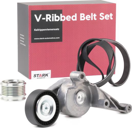 Stark SKRBS-1200063 - V-Ribbed Belt Set car-mod.net