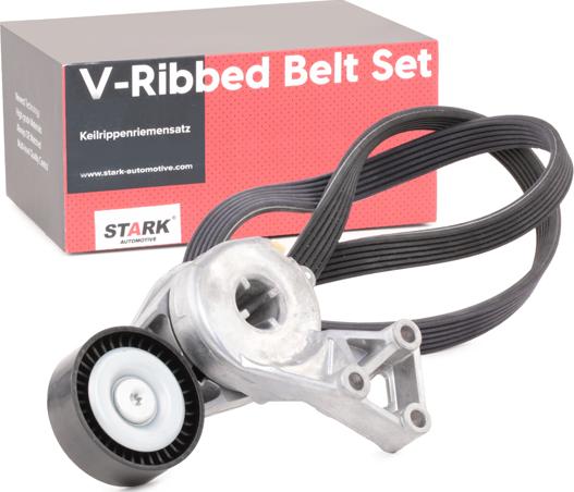 Stark SKRBS-1200014 - V-Ribbed Belt Set car-mod.net