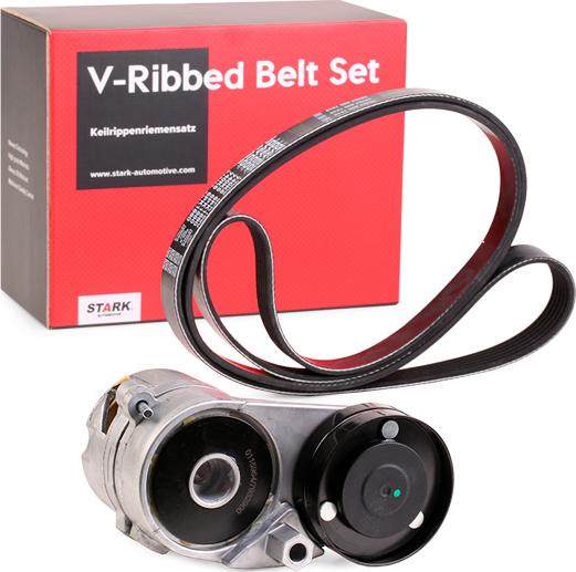 Stark SKRBS-1200180 - V-Ribbed Belt Set car-mod.net