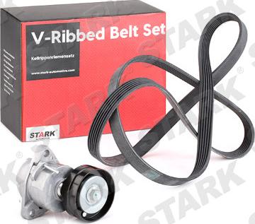 Stark SKRBS-1200187 - V-Ribbed Belt Set car-mod.net