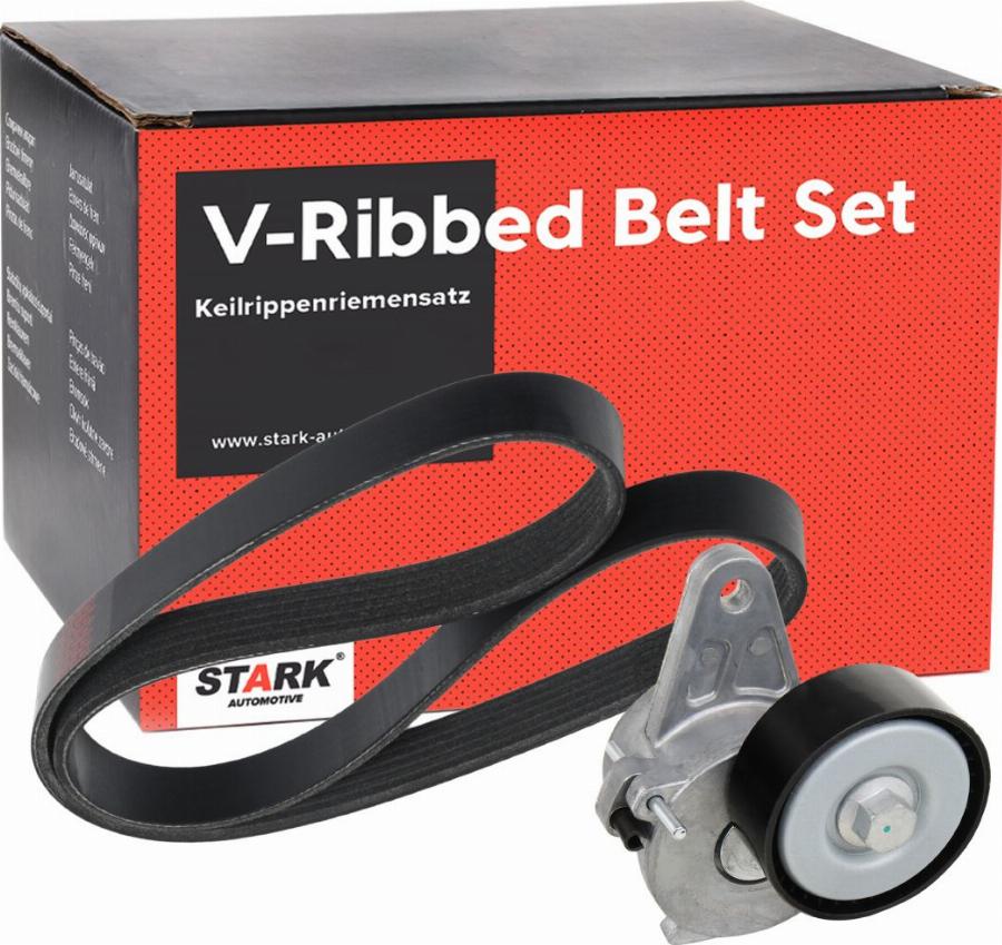 Stark SKRBS-1200848 - V-Ribbed Belt Set car-mod.net