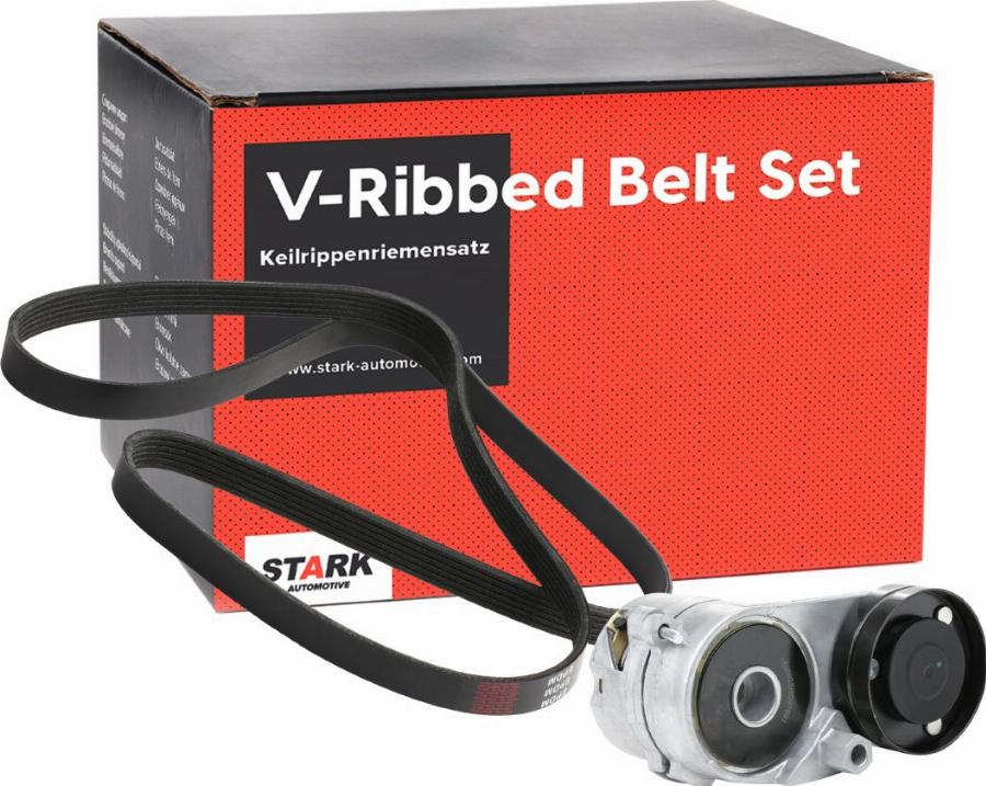 Stark SKRBS-1200769 - V-Ribbed Belt Set car-mod.net
