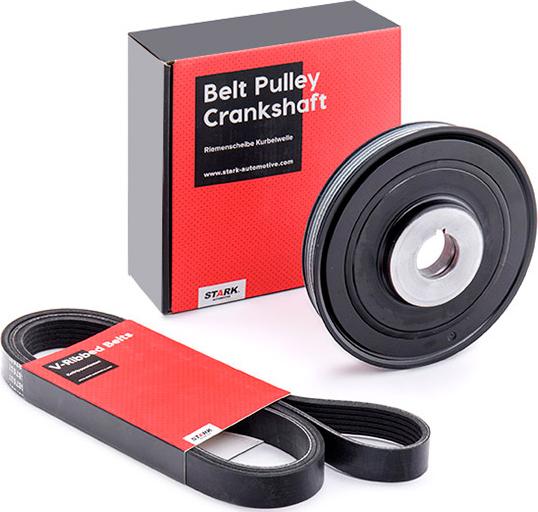Stark SKRBS-1201060 - V-Ribbed Belt Set car-mod.net