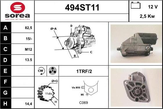 STARTCAR 494ST11 - Starter car-mod.net