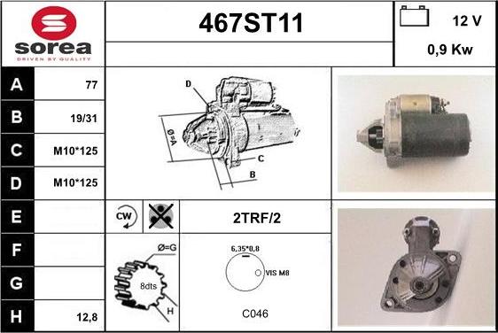 STARTCAR 467ST11 - Starter car-mod.net
