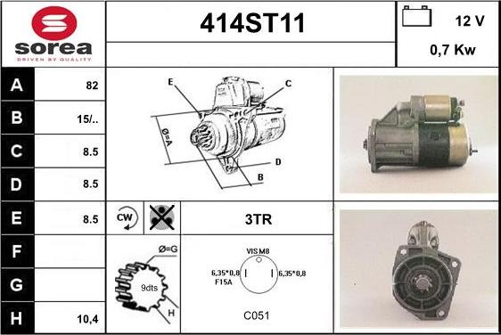 STARTCAR 414ST11 - Starter car-mod.net