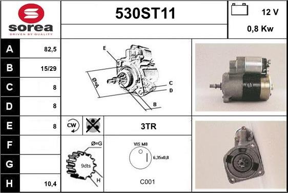 STARTCAR 530ST11 - Starter car-mod.net