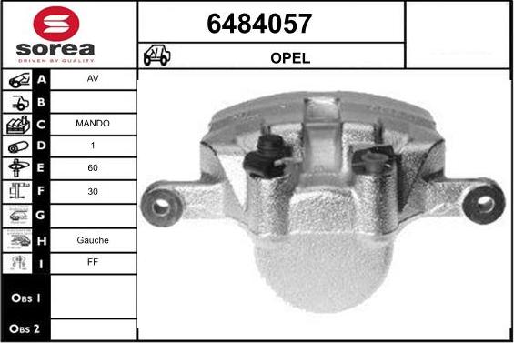 STARTCAR 6484057 - Brake Caliper car-mod.net