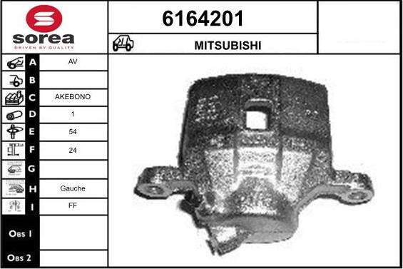 STARTCAR 6164201 - Brake Caliper car-mod.net