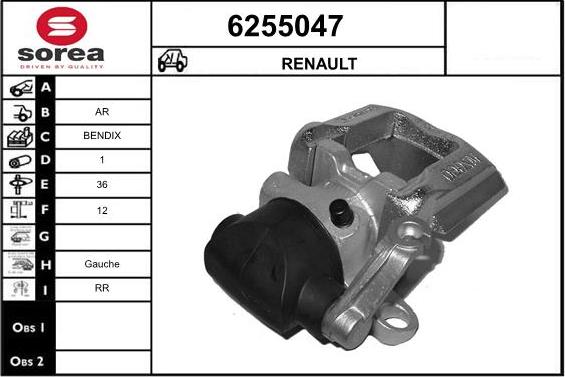 STARTCAR 6255047 - Brake Caliper car-mod.net