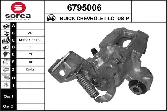 STARTCAR 6795006 - Brake Caliper car-mod.net