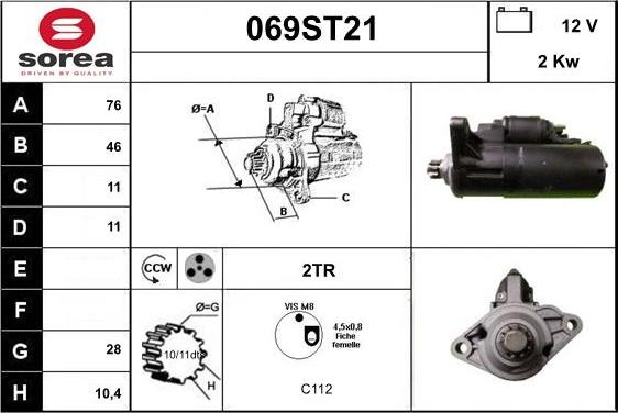 STARTCAR 069ST21 - Starter car-mod.net