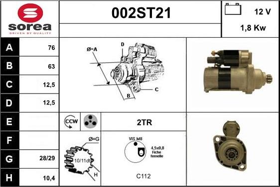 STARTCAR 002ST21 - Starter car-mod.net