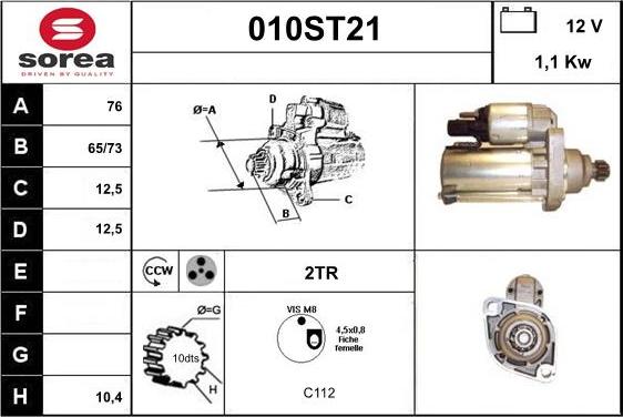 STARTCAR 010ST21 - Starter car-mod.net