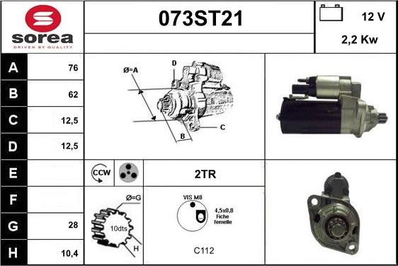 STARTCAR 073ST21 - Starter car-mod.net