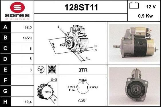 STARTCAR 128ST11 - Starter car-mod.net