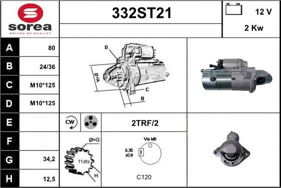 STARTCAR 332ST21 - Starter car-mod.net