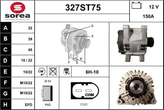 STARTCAR 327ST75 - Alternator car-mod.net