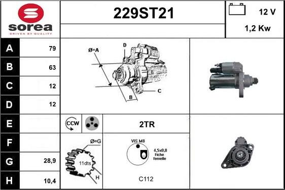 STARTCAR 229ST21 - Starter car-mod.net