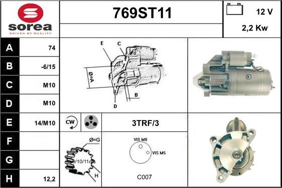 STARTCAR 769ST11 - Starter car-mod.net