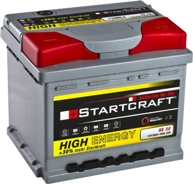 STARTCRAFT HE 50 - Starter Battery car-mod.net