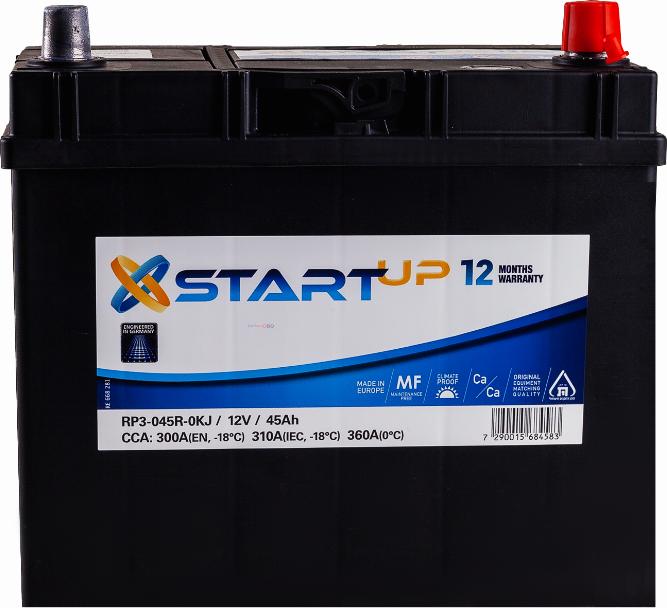 START UP RP3-045R-0KJ - Starter Battery car-mod.net