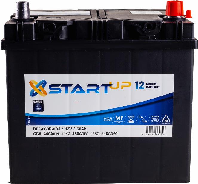 START UP RP3-060R-0DJ - Starter Battery car-mod.net