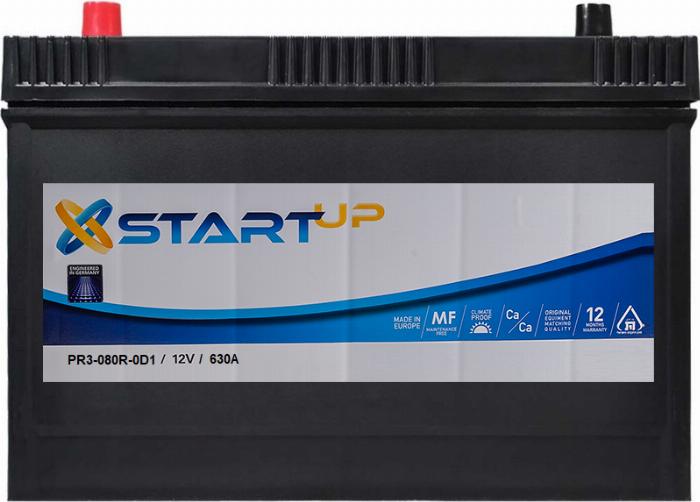 START UP RP3-080R-0D1 - Starter Battery car-mod.net