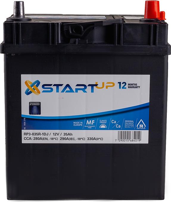 START UP RP3-035R-1DJ - Starter Battery car-mod.net