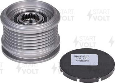 StartVOLT SGP 1501 - Pulley, alternator, freewheel clutch car-mod.net