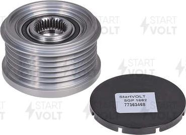 StartVOLT SGP 1682 - Pulley, alternator, freewheel clutch car-mod.net