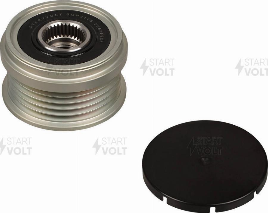 StartVOLT SGP 2108 - Pulley, alternator, freewheel clutch car-mod.net