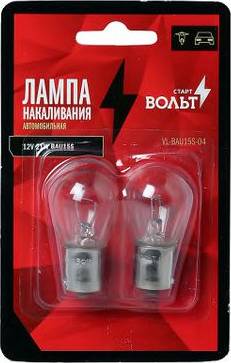 StartVOLT VL-BA15S-02 - Bulb, brake / tail light car-mod.net