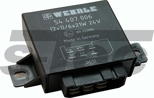 S-TEC WES54407006 - Flasher Unit car-mod.net