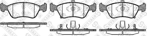 Stellox 687 002B-SX - Brake Pad Set, disc brake car-mod.net